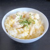 冷ごはんを美味しく！鶏の親子雑炊